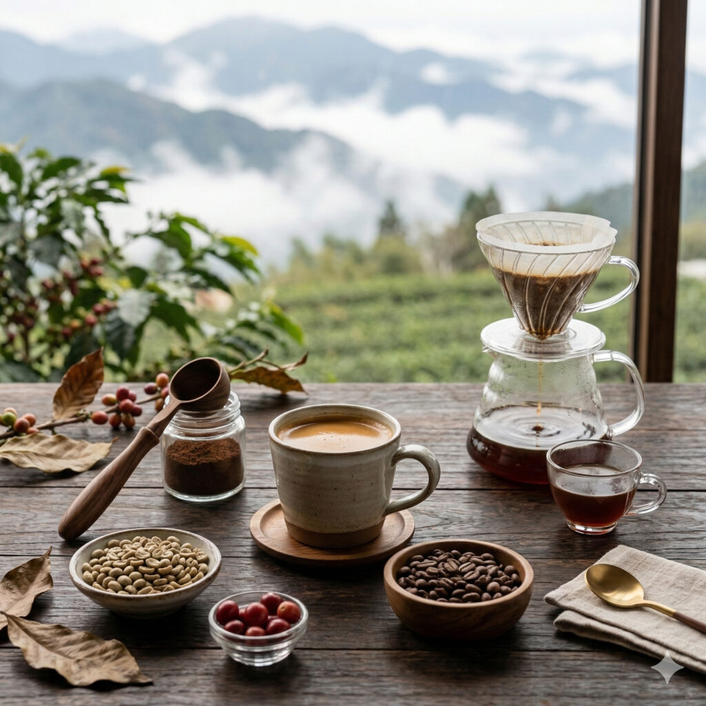 圖片來自 嘉義咖啡 阿里山 老江咖啡